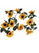 Ghirlande Artificiale Din Floarea Soarelui 10 Cm