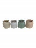 Ghivece Din Ceramica Forma Borcan 8/Set
