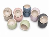 Ghivece Flori Ceramica Fatetat 12/set