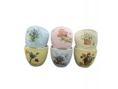 Ghiveci Flori Ceramica Rotund 6/set