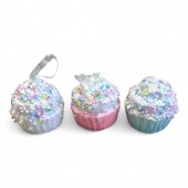 Glob Brad Craciun Decoratiune Briose Decorate Cu Bomboane Colorate Macarons