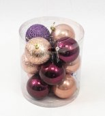 Globulete Brad Mixt Mov Violet Roz 12/Set