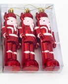 Globulete Brad Spargatorul De Nuci Rosu 3/Set