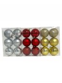 Globulete Din Plastic Simple 6 Cm,6/Set