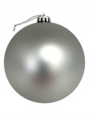 Globuri Pentru Pomul De Craciun 20 Cm Argintiu Mat