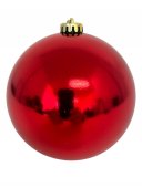 Globuri Pentru Pomul De Craciun 20 Cm Rosu Lucios