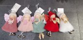 Ingeras de agatat pufos 13x8 cm 12/set