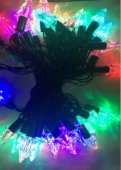Instalatie LED cu braduti, 40 LED, 6 m, multicolor