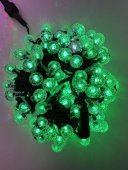 Instalatie LED globuri cu flash, 160 LED, 20 m, verde