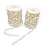 Jumatati Perle Plastic Pe Rola 0.8cm/17m