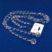 Lant Decor Margele Plastic Transparente Anouri Metal 2 SET