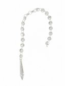 Lant Decor Margele Sticla 48cm