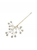 Lant Margele Perle Crengute 12/Set Auriu