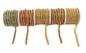 Lant Stras 3 Randuri(1alb si 2 colorate) 1.6mm -5y