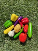 Legume Polistiren Diferite 12/set