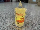 Lumanare cu desen de Craciun 12/set