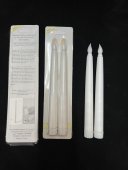 Lumanari Din Plastic 2/set 2cm/21cm Alb