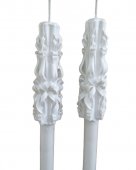 Lumanari Nunta Realizate Manual 60cm Lungime, 25cm Sculptura 2/Set Model 1