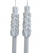 Lumanari Nunta Realizate Manual 60cm Lungime, 25cm Sculptura 2/Set Model 11