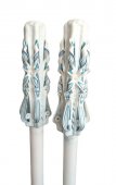 Lumanari Nunta Realizate Manual 60cm Lungime, 25cm Sculptura 2/Set Model 19