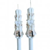 Lumanari Nunta Realizate Manual 60cm Lungime, 25cm Sculptura 2/Set Model 4