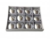 Lumanari Plutitoare 12/set 20g Argintiu