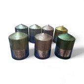 Lumanari Stalp Marmorate H10 diam 7cm