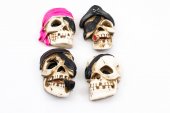 Magnet Pentru Frigider Craniu Pirat 12/set