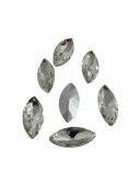 Margele Din Cristal Rombice 100/Set 9x18 mm
