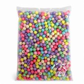 Margele Din Plastic Colorate Rotunde