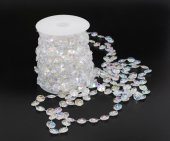 Margele Transparente Ape Pe Rola Plastic Rotund 1.4cm 18m