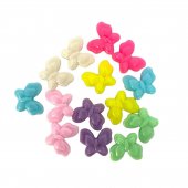 Margele Plastic Forma Fluture