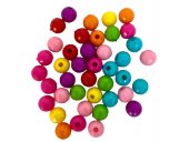 Margele Plastic Forma Rotunda Fatetata