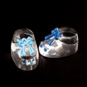Marturie Botez Botosei Sticla 2/Set Roz si Bleu