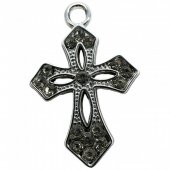Marturie Botez Cruciulite Metal Stras Colt 40/set