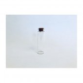 Marturie Sticluta Cu Gat Dop Pluta h10cm/3cm 160/set