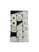 Minifelicitari Alb-Negru 120/set 04