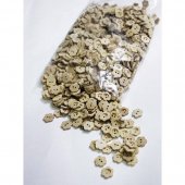 Nasturi Din Lemn Forma Floare Decorativi