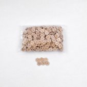 Nasturi Lemn Forma Floare 1.5cm 50/pg