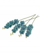 Orhidee artificiala 15 flori 105 Bleu