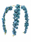 Orhidee artificiala 21 flori 105 Bleu