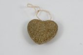 Ornament Ceramica Inima Aurie