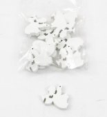 Ornament Craciun Inger Canta Lemn 10/set