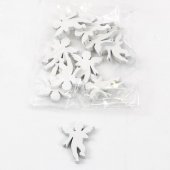 Ornament Craciun Inger Lemn 10/set