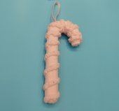 Ornament de brad baston roz