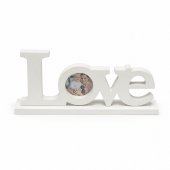 Ornament Decor LOVE Lemn