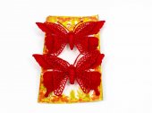 Ornament Fluture 2/set