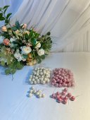 Ornament Plastic Sfere/Bile 2cm 100/set Sidefate