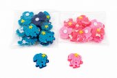 Ornament Textil Cu Adeziv 20/set Elefant