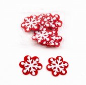 Ornament Textil Fulg 10/set